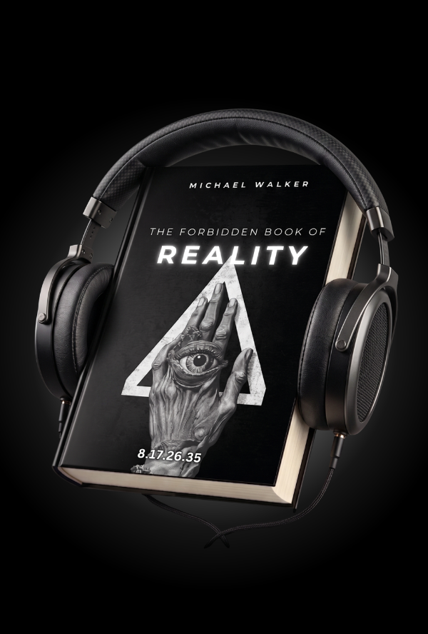 Audiobook cover of The Forbidden Book of Reality by Michael Walker