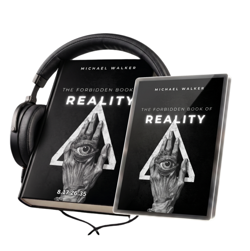 Paperback cover of The Forbidden Book of Reality by Michael Walker